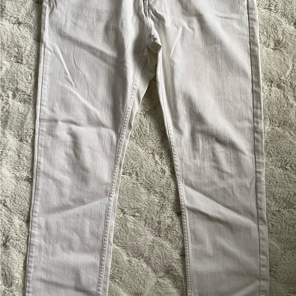 H&M White Skinny Fit Jeans